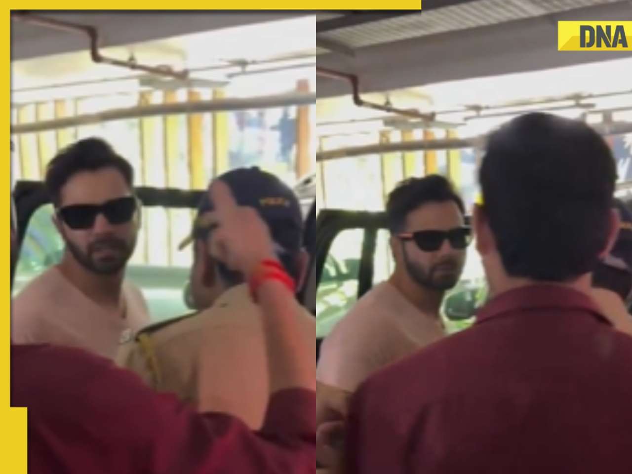 Varun Dhawan stays calm as his driver allegedly abuses man after minor crash; fans hail actor’s reaction: Watch