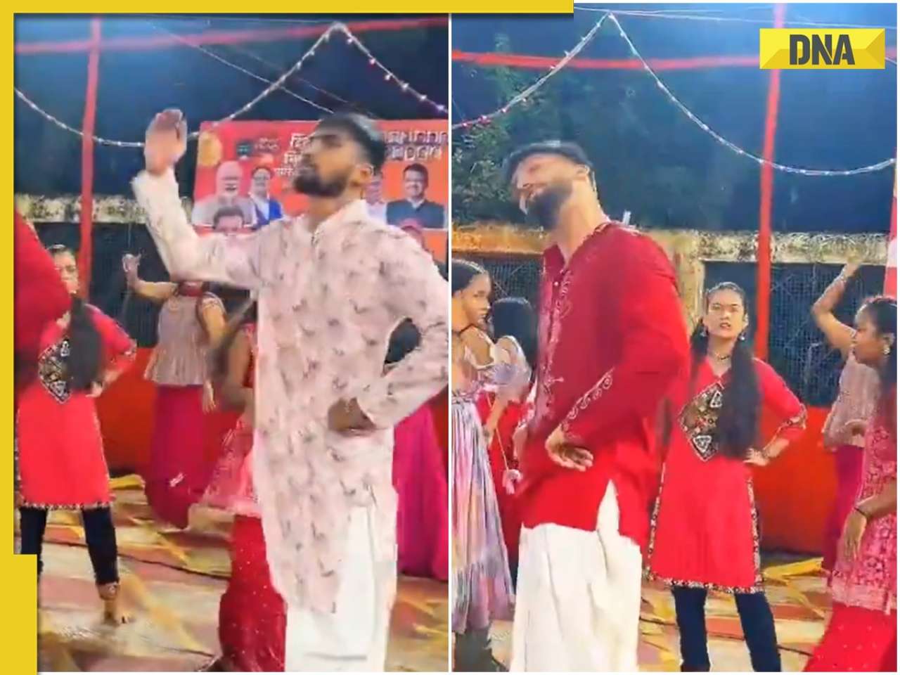 Garba x Cricket: Fans recreate Arshdeep Singh-inspired steps mocking Pakistani players | WATCH