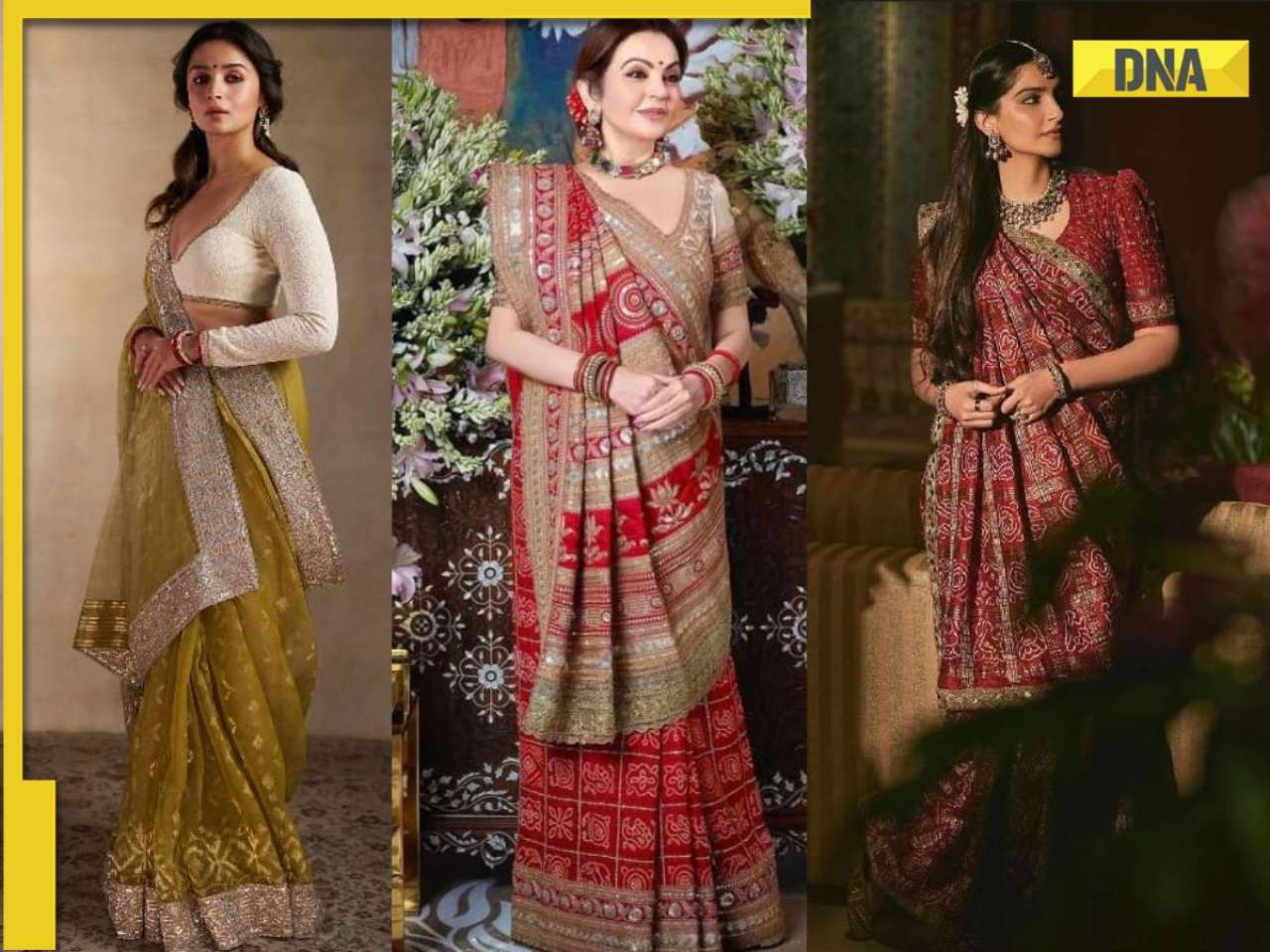 Nita Ambani, Alia Bhatt, Sonam Kapoor bring back ‘Sidha Pallu’ trend; here’s how