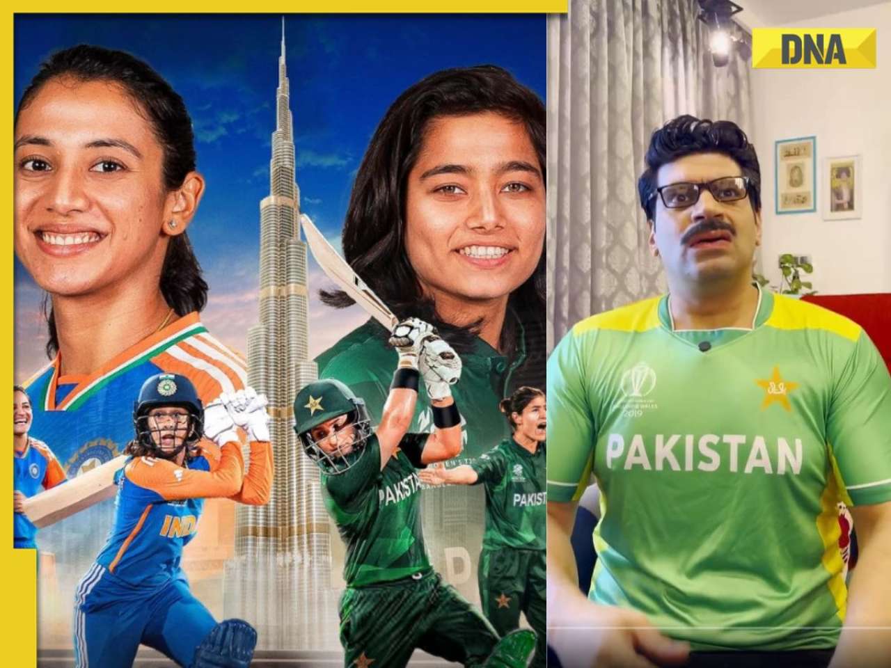 Watch: After Asia Cup win, 'Mauka Mauka' man returns to tease Pakistan fans ahead of IND vs PAK Women’s World Cup clash