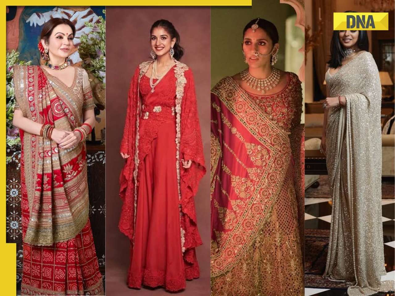 Karwa Chauth 2025: Style inspiration from Nita Ambani, Isha Ambani, Radhika Merchant, and Shloka Mehta