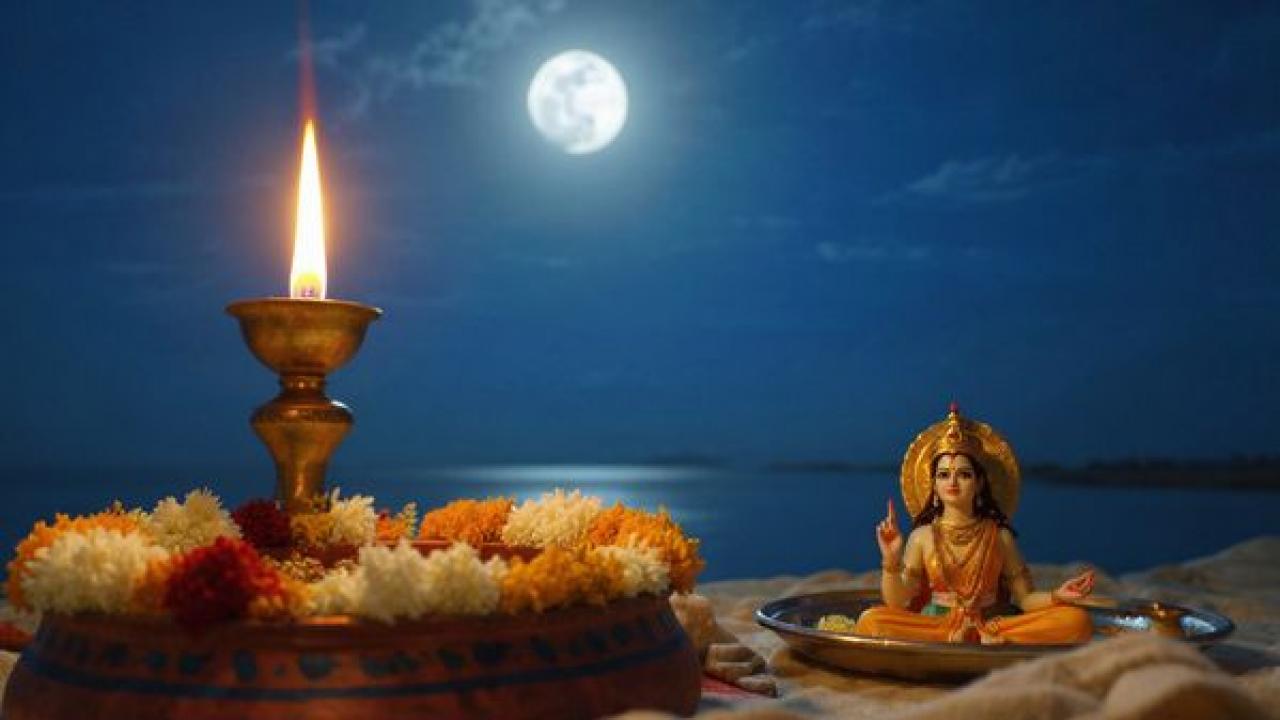 शरद पूर्णिमा चांद पूजा विधि