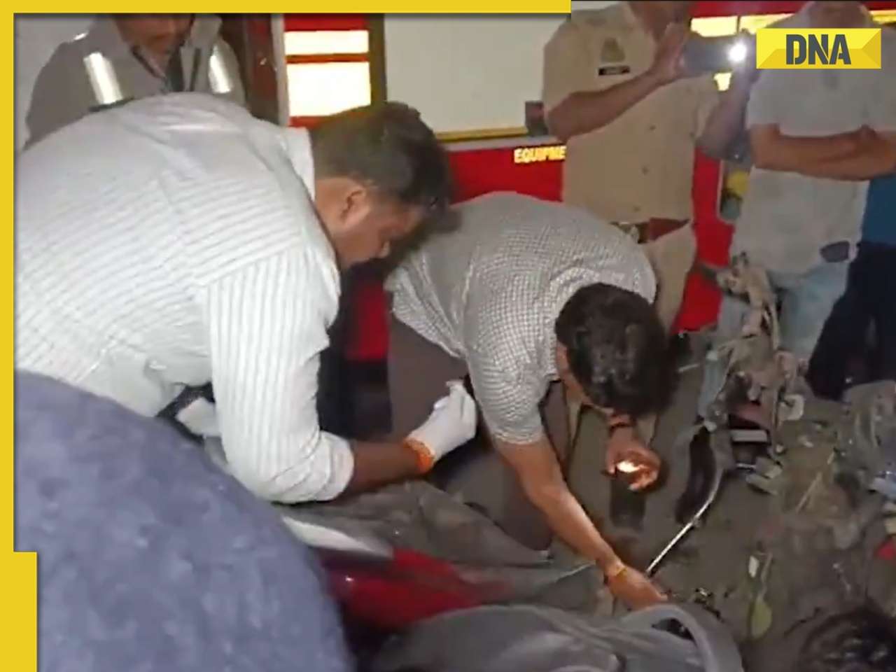 Uttar Pradesh: Six injured after blast in parked scooters in Kanpur, forensics team at spot