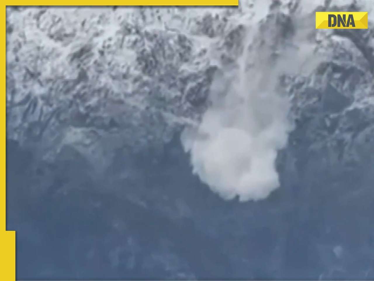 Major avalanche hit Himachal Pradesh’s Dharamsala, watch video