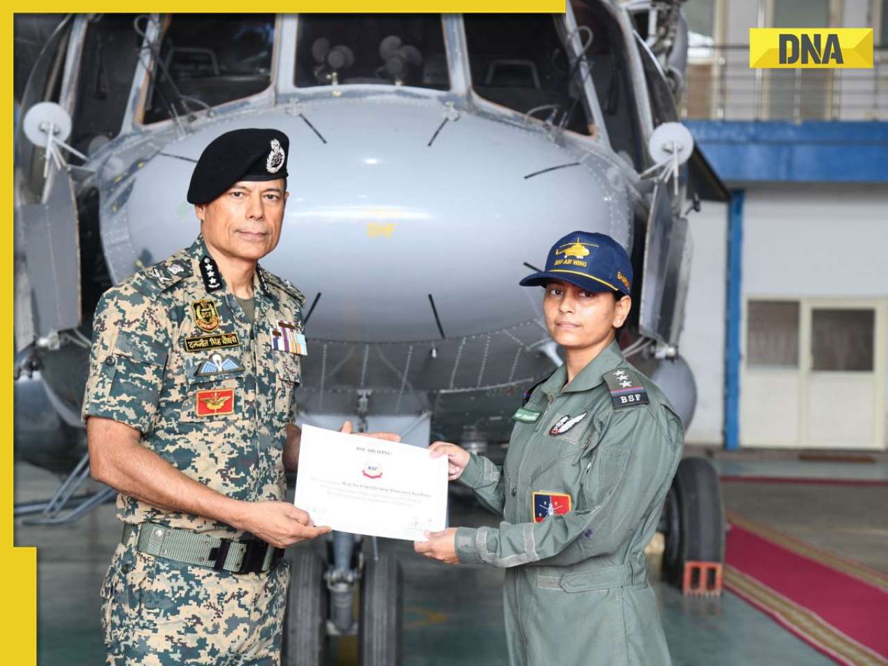 Meet Bhawna Chaudhary who made history in BSF Air Wing, is first woman to…, has been awarded by DG with…