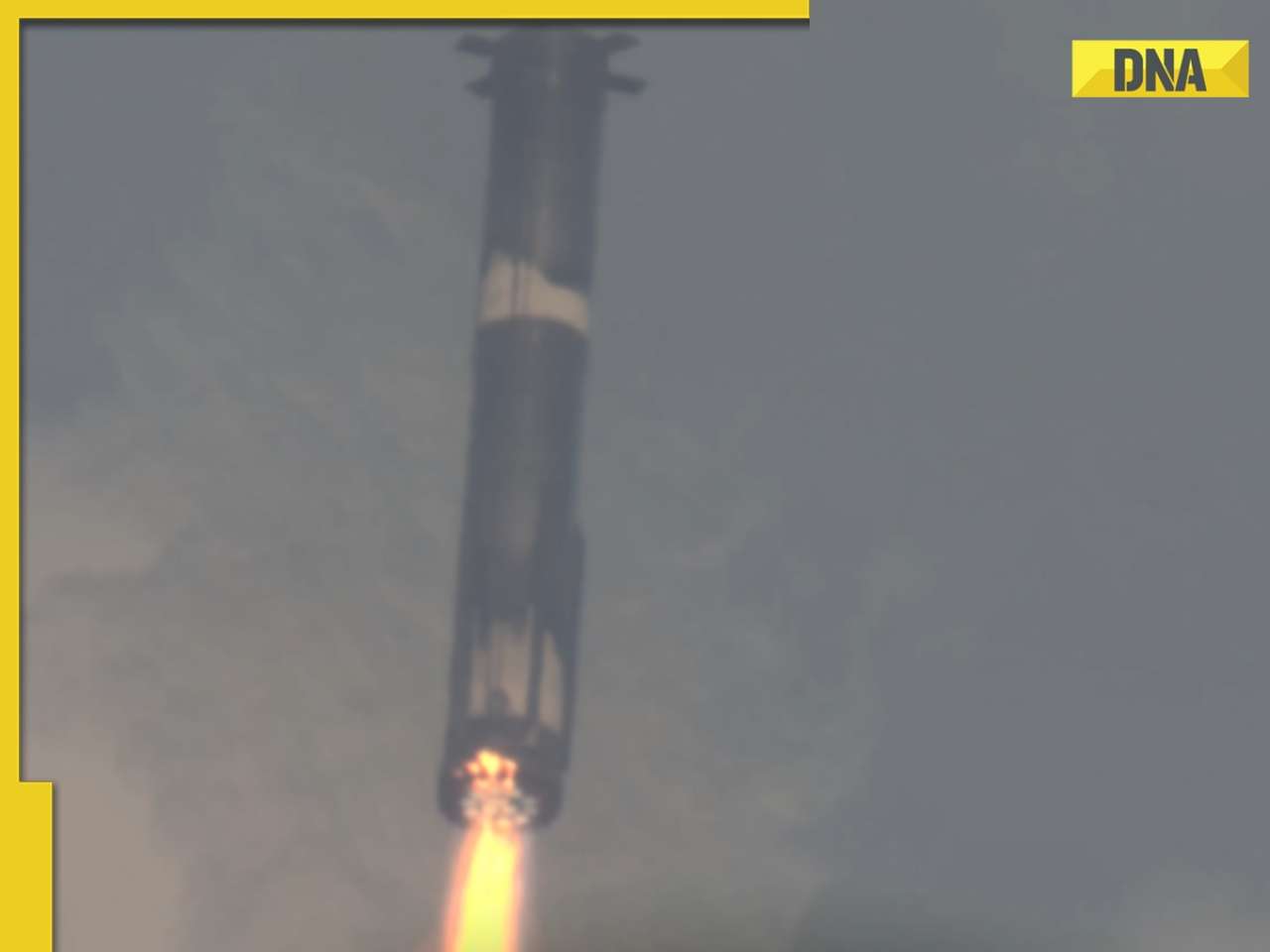 Elon Musk's SpaceX Starship crashes into Indian Ocean after successful launch, watch viral video