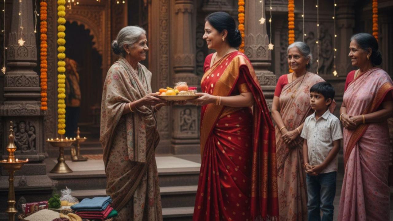 सुहाग की चीजों का दान