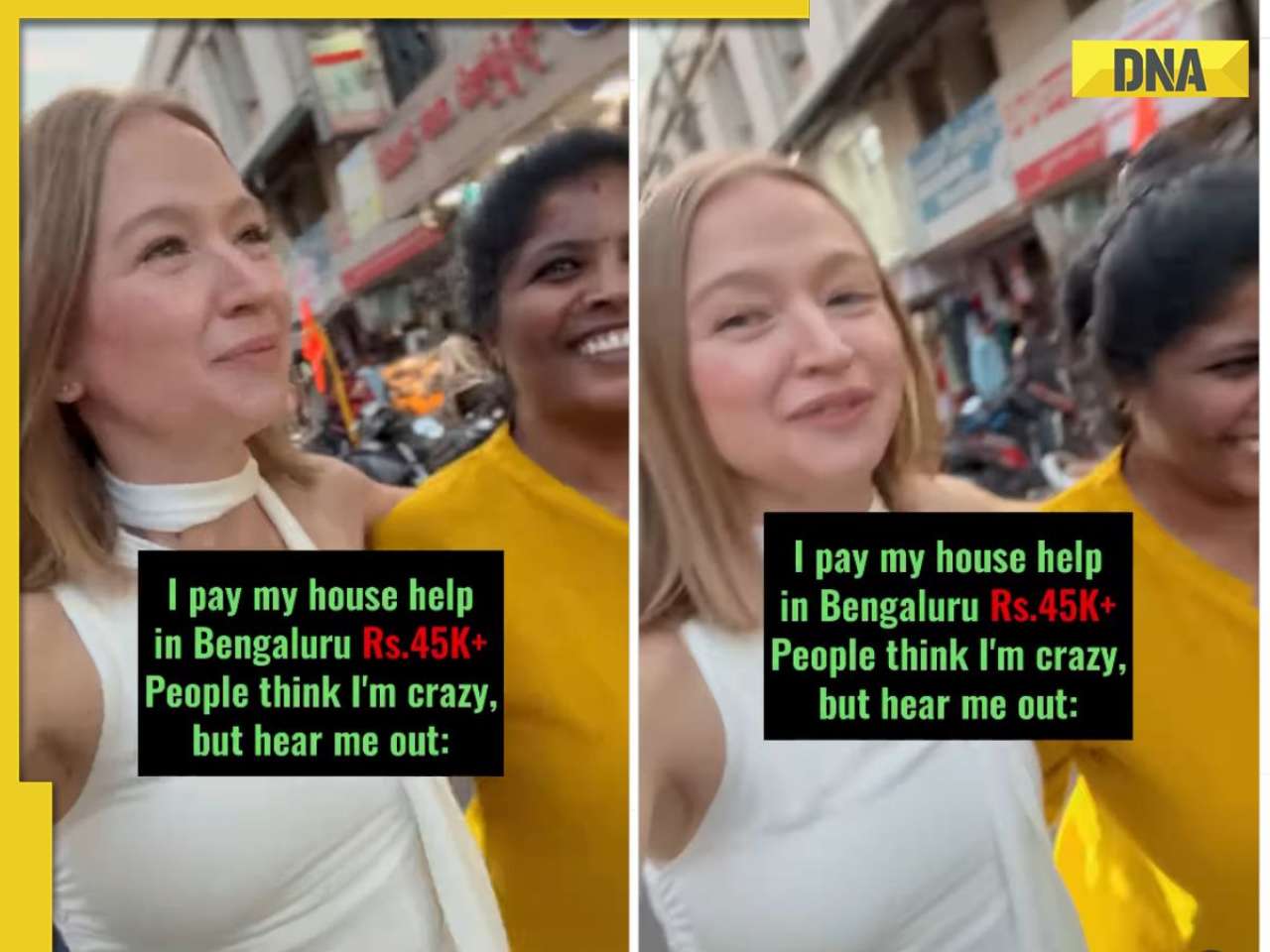 ‘Too much or fair pay?’: Russian woman in Bengaluru divides internet over maid’s salary