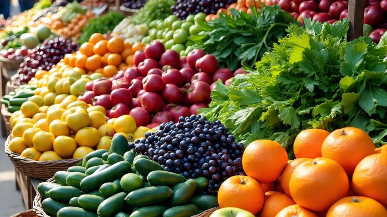 मौसमी फल और सब्जियां