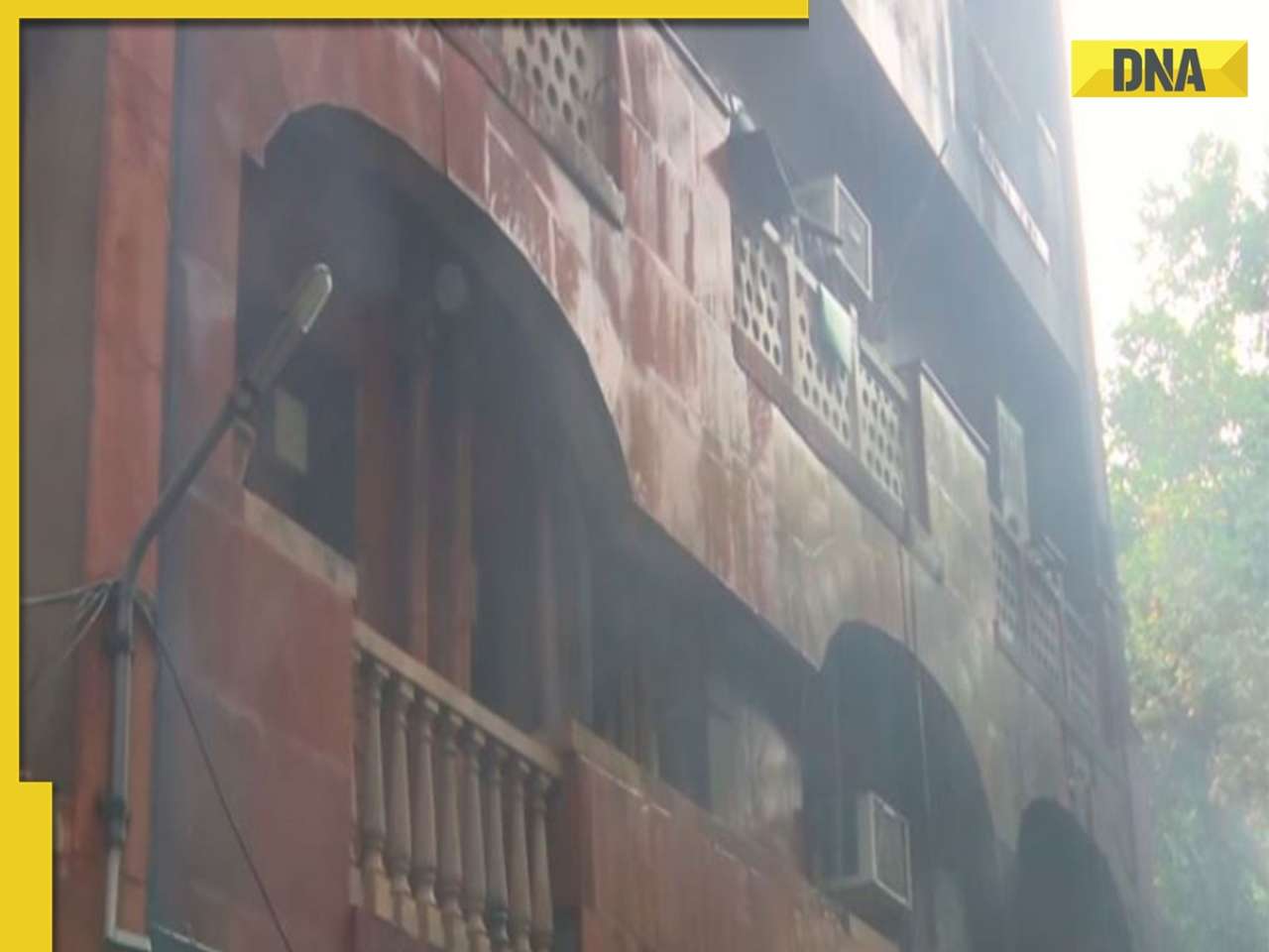 Massive fire at Rajya Sabha MPs' Brahmaputra Apartments in Delhi, tenders rushed in 