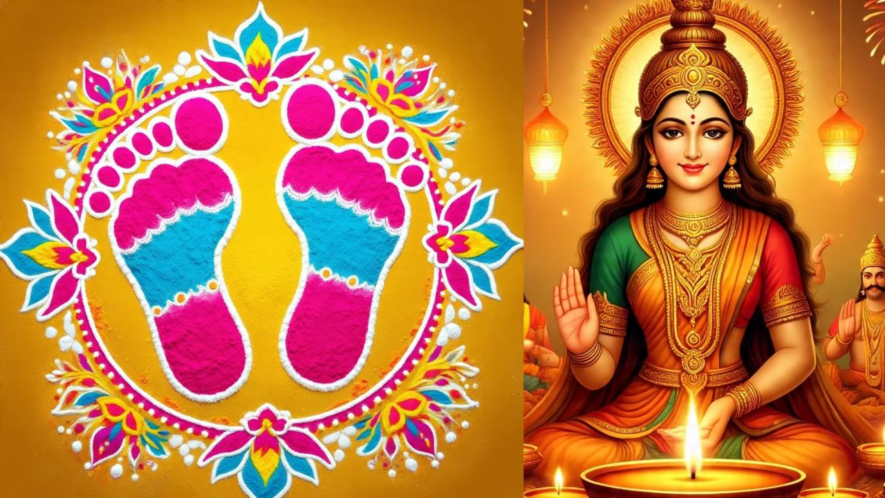 घर में कहां बनाएं देवी लक्ष्मी के चरण?