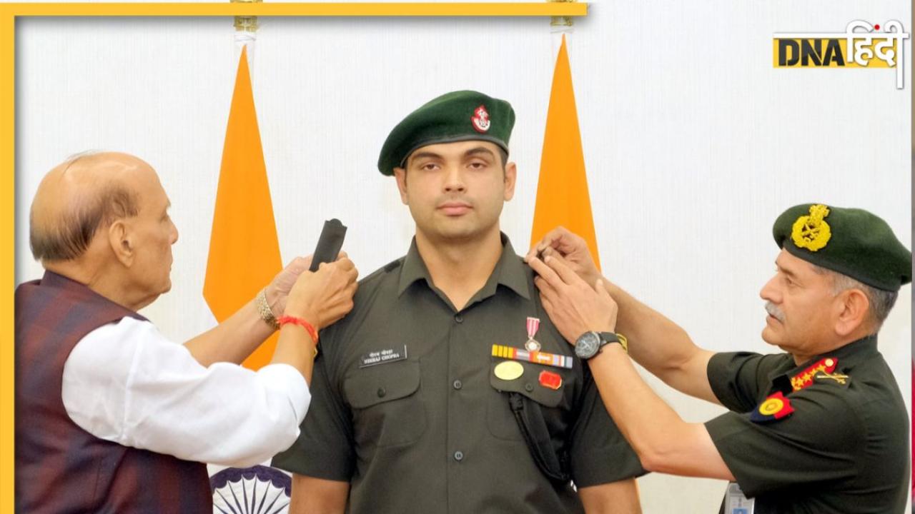 सेना में लेफ्टिनेंट कर्नल बने Neeraj Chopra, इससे पहले इन 3 खिलाडियों को मिल चुकी है ये उपाधि