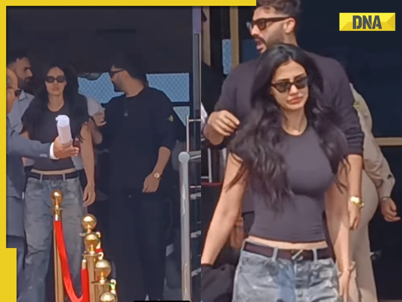 Disha Patani, Arjun Kapoor reach Jamnagar for Isha, Akash Ambani’s grand birthday bash; See Pics