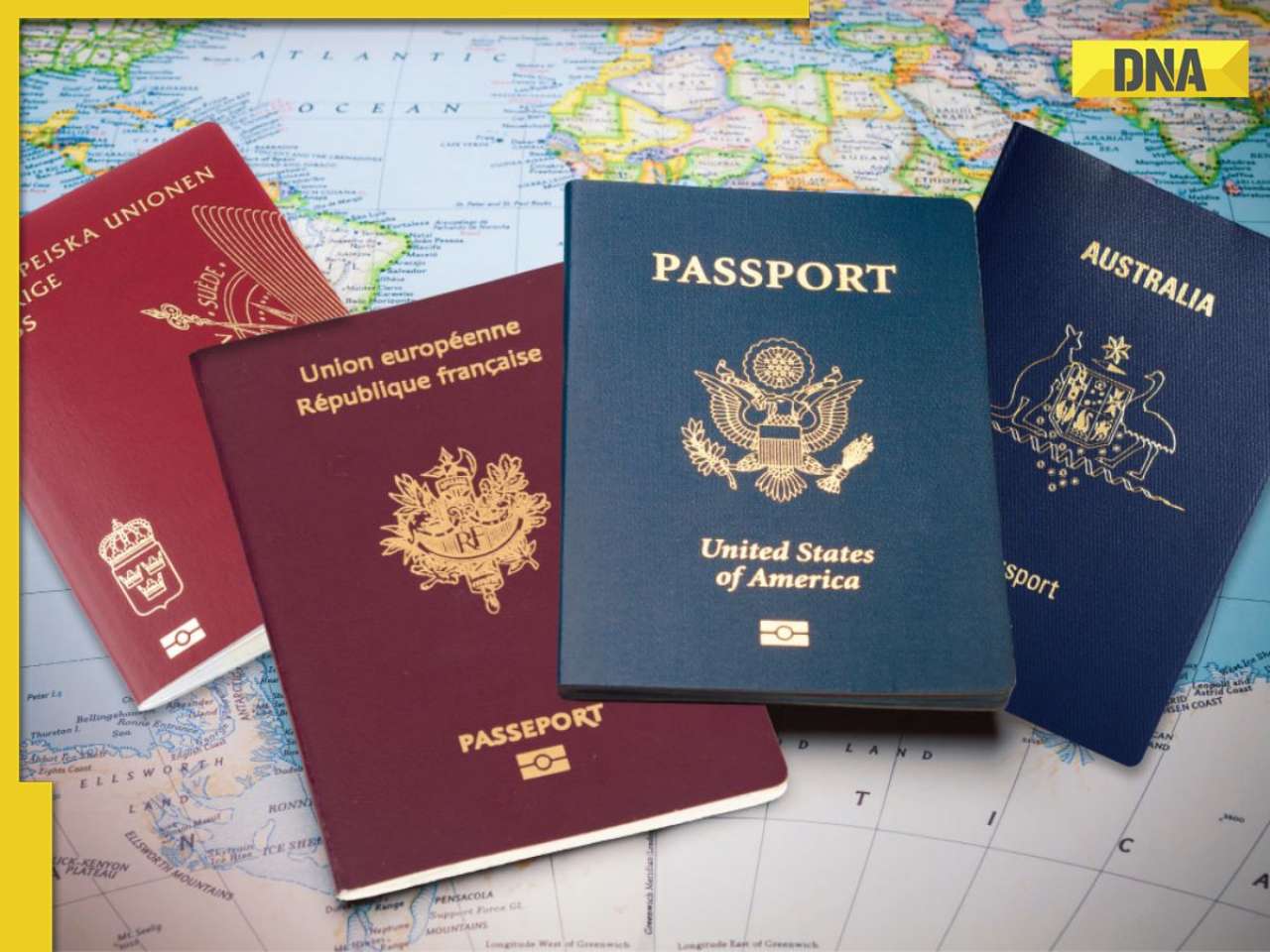 THESE are world's 10 most powerful passports in 2025, India stands at...