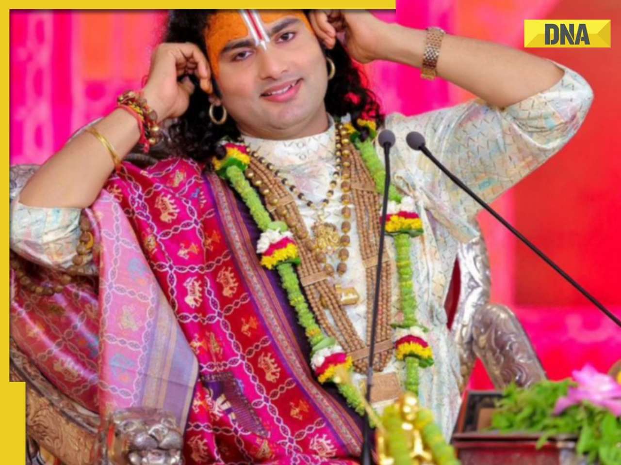 Aniruddhacharya calls Darwin’s theory ‘irrelevant’ in India: ‘Uske yahan kisi ka baap...’