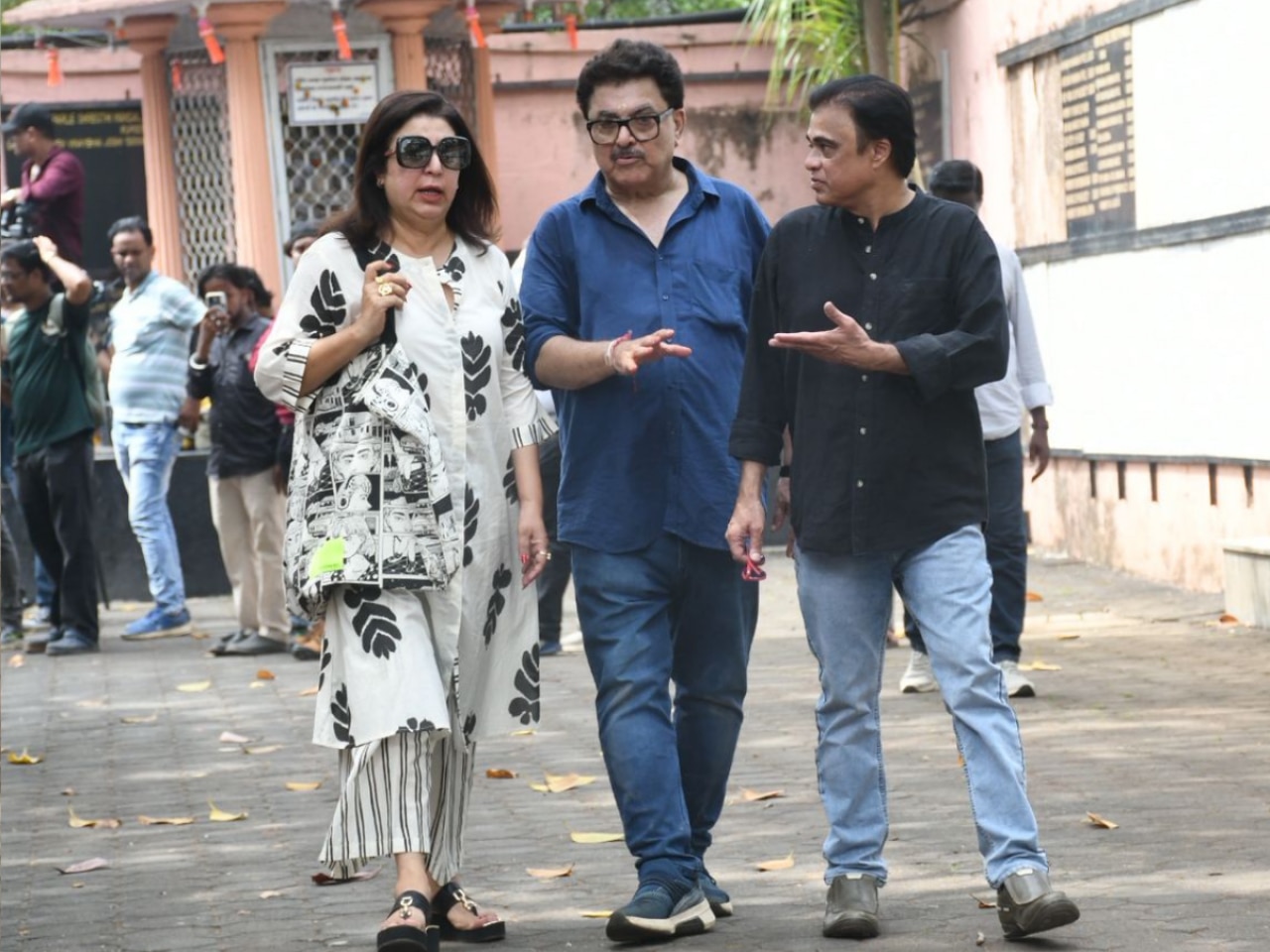 Farah Khan with Ashoke Pandit