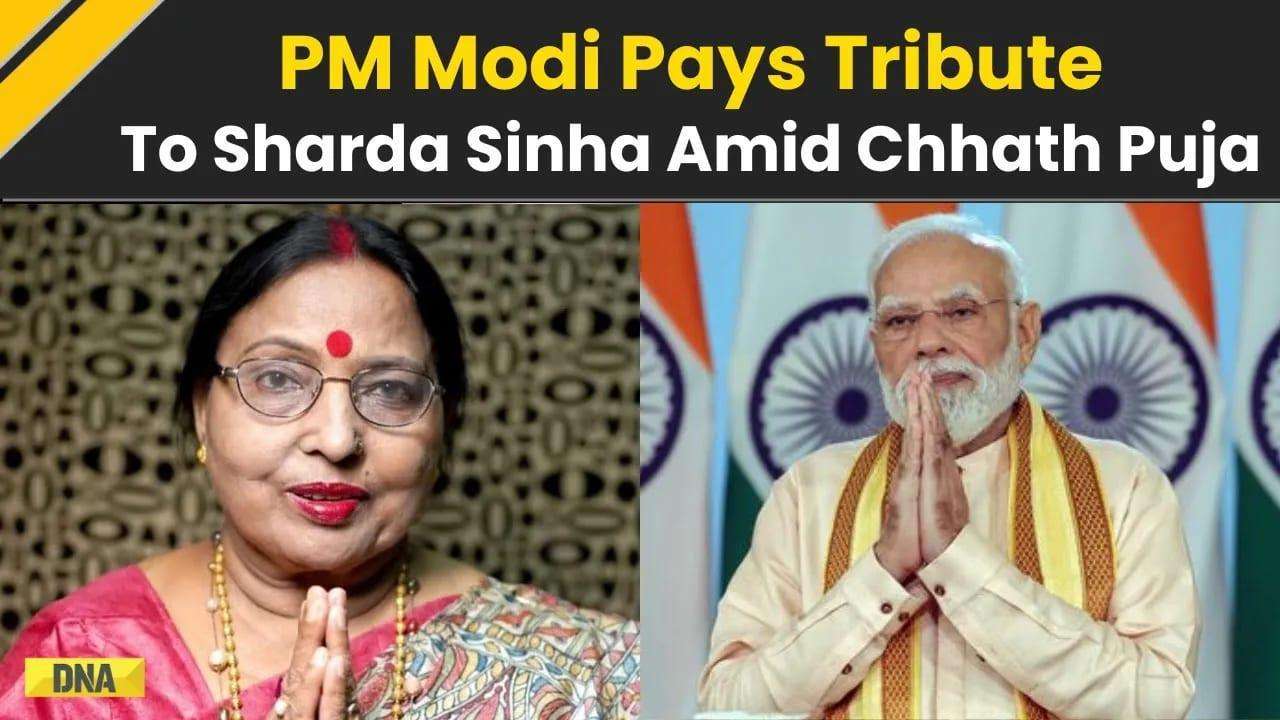 PM Modi News: PM Modi Pays Tribute To Sharda Sinha Amid Chhath Puja Celebrations | Bihar Election