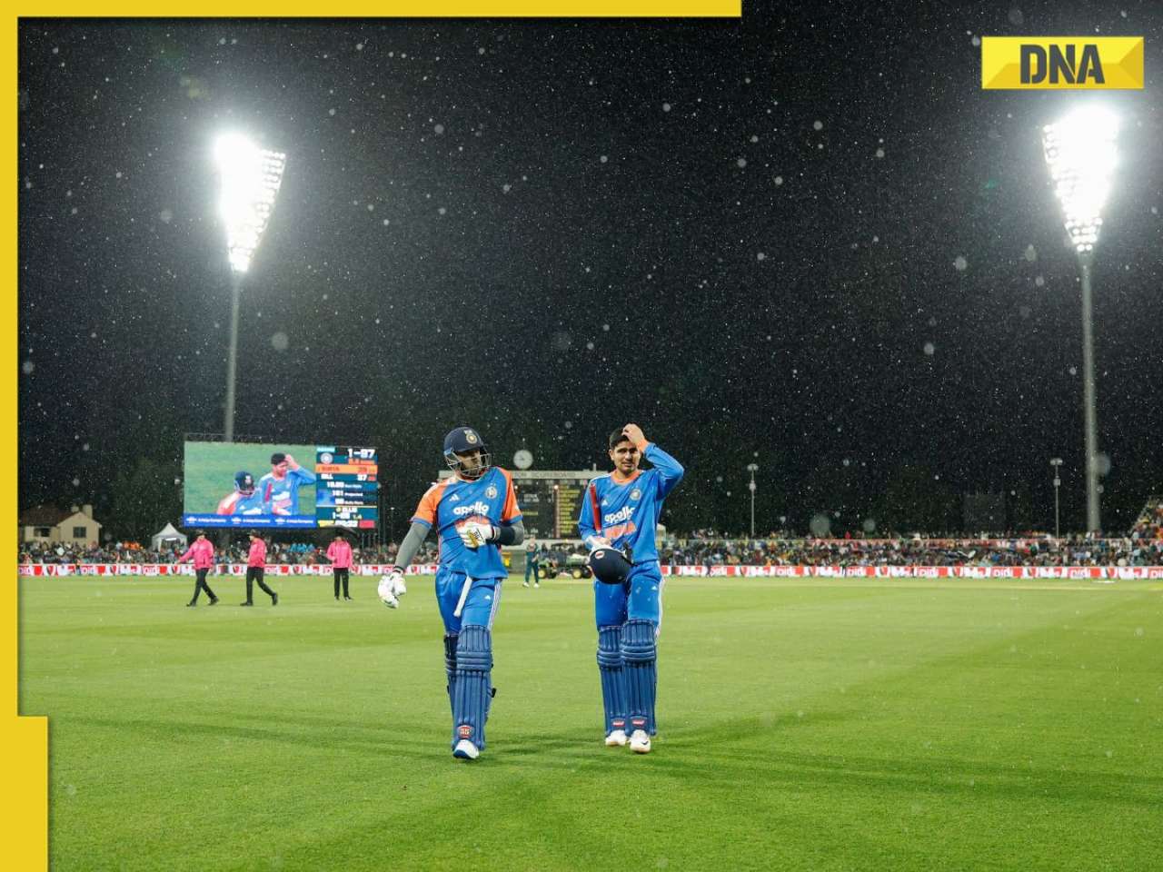 IND vs AUS: India's fiery start goes in vain as 1st T20I vs Australia abandoned due to rain in Canberra
