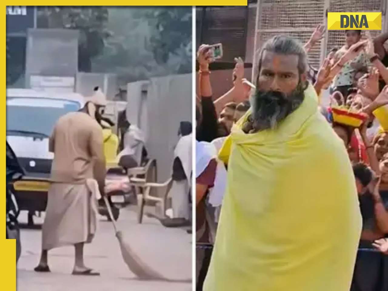 Meet Rinku Rajput, former wrestler and baseball player who once fought John Cena, now seen sweeping floors in Premanand Ji Maharaj’s ashram