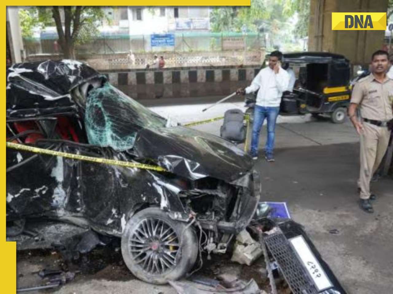 Pune SHOCKER: Two cousins killed, one injured after high speed car crashes into metro station pillar; investigation underway