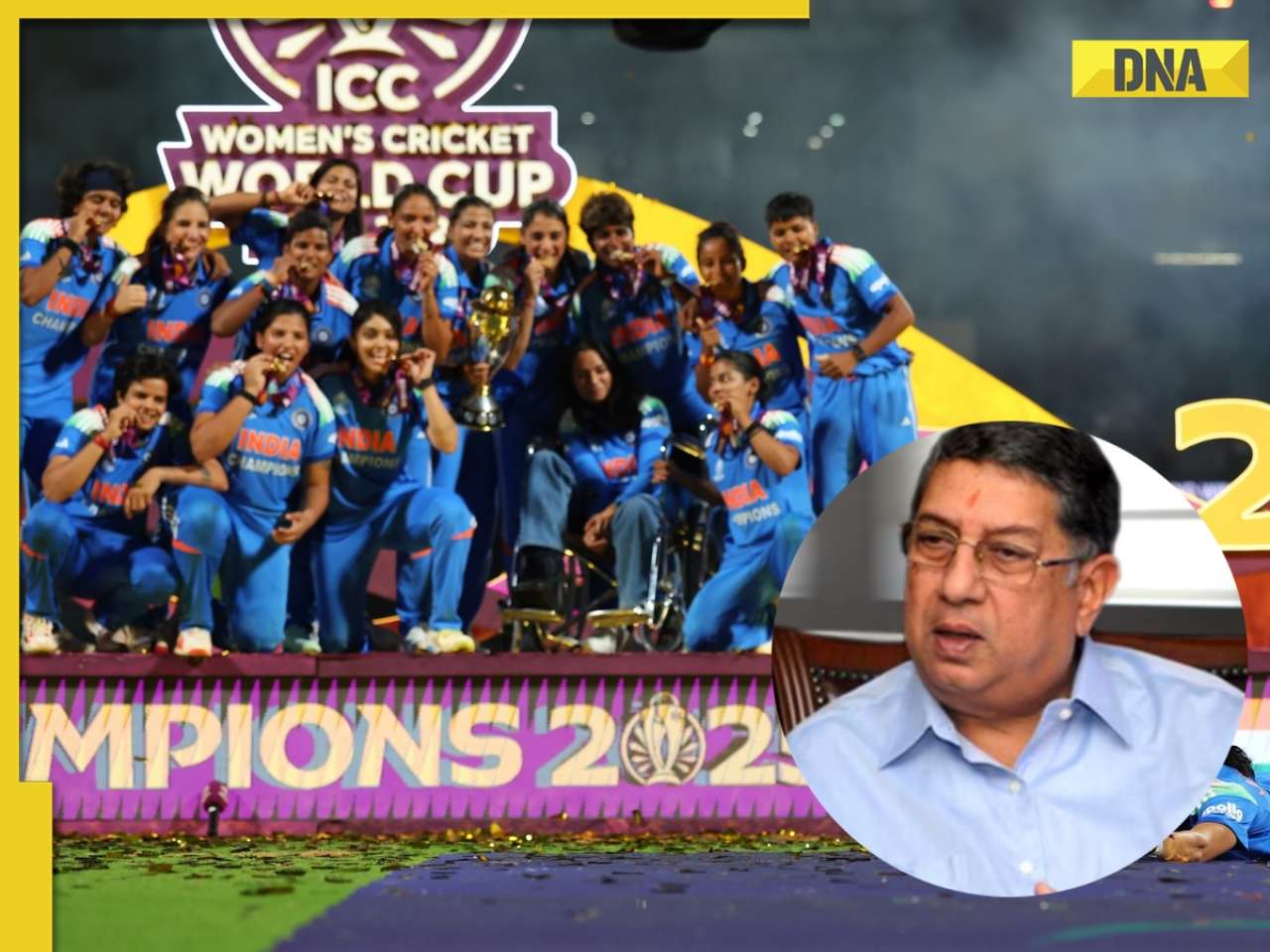 After India's CWC 2025 win, former BCCI chief N Srinivasan's 'misogynistic' remarks on women's cricket surface online