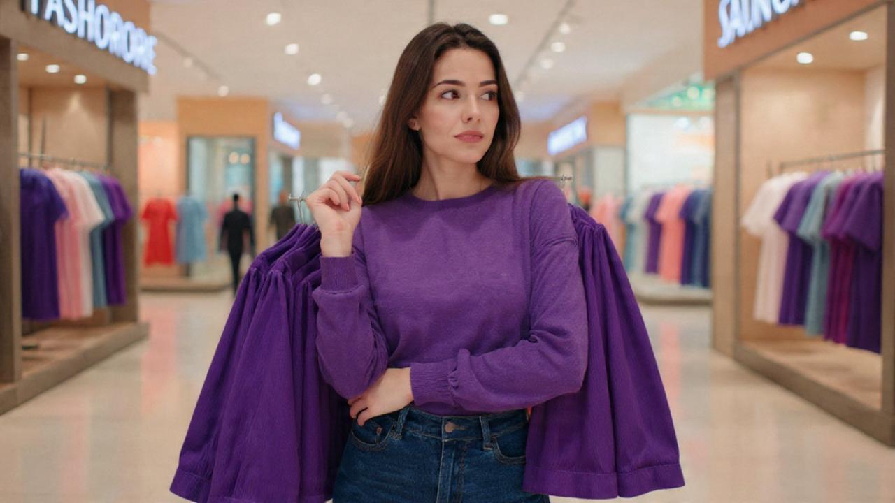 बैगनी रंग