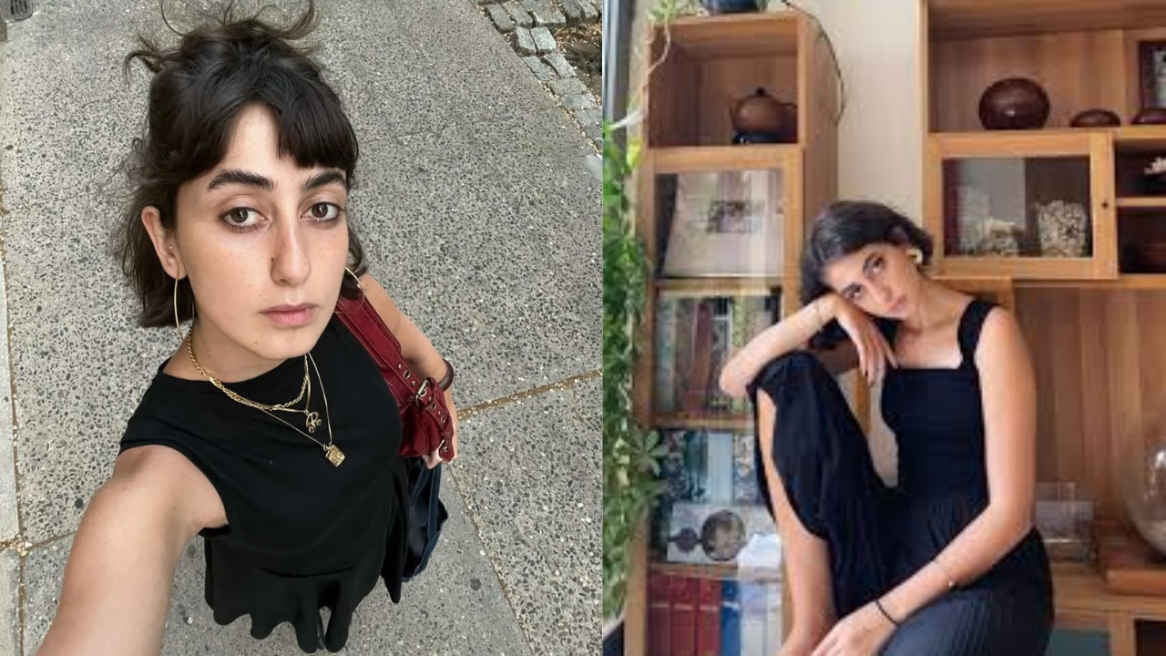 Her favourite black outfits