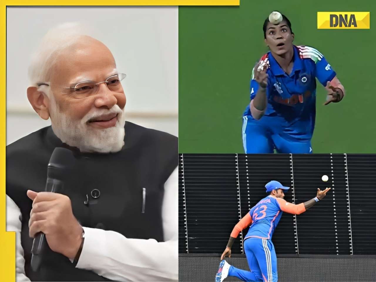 Watch: PM Narendra Modi compares Amanjot Kaur's stunning World Cup final catch to Suryakumar Yadav's famous T20 WC moment