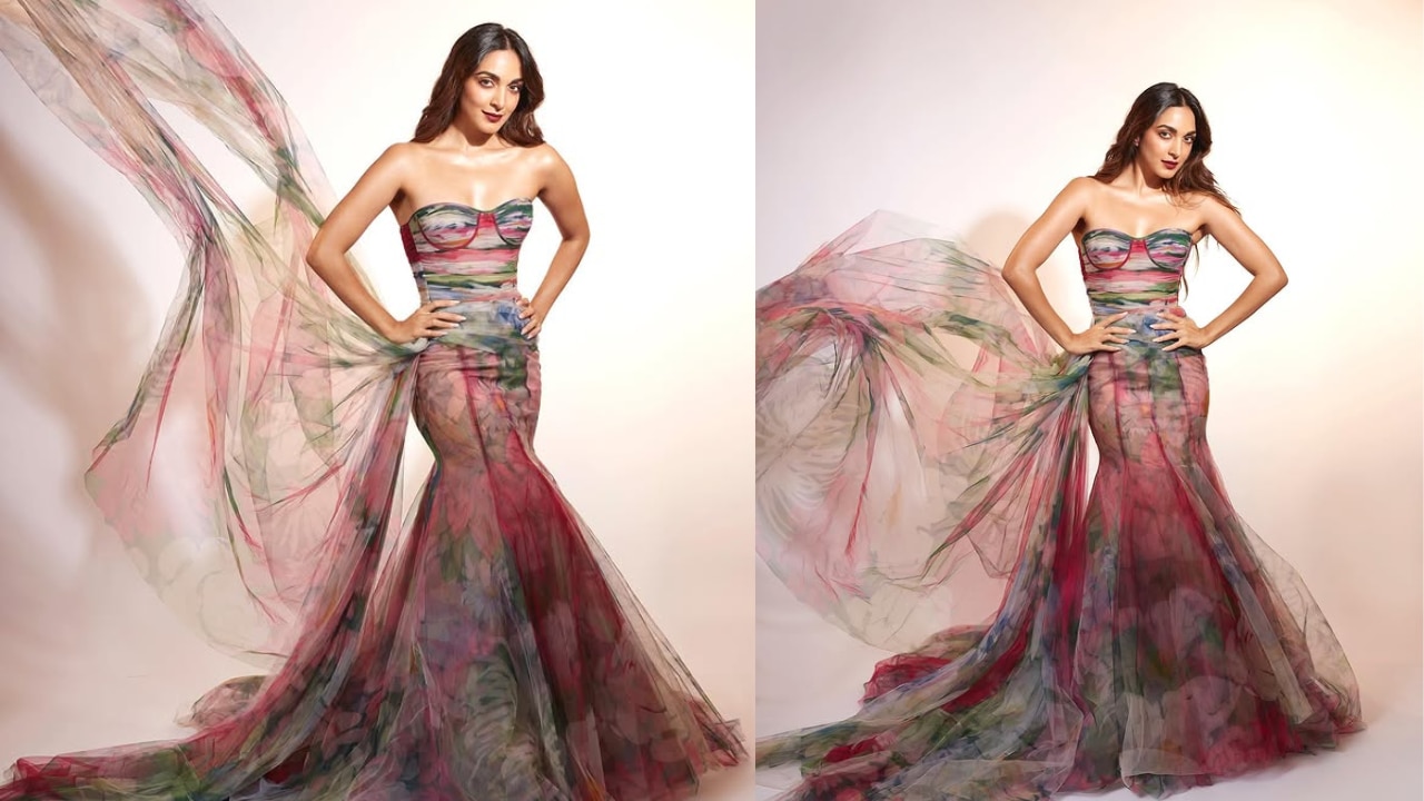 Kiara Advani's Watercolor Dream