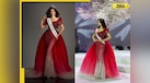  India's Manika Vishwakarma shines at Miss Universe 2025, turns heads in ruby red gown; SEE PICS 