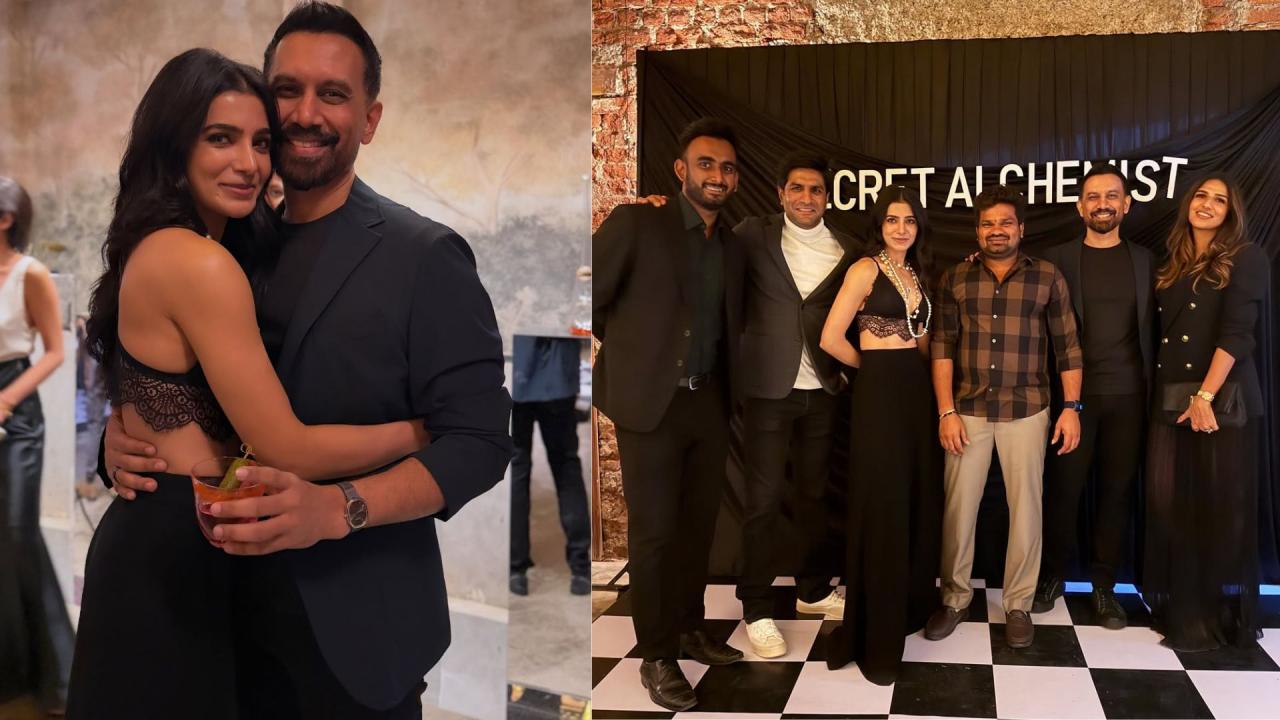 समांथा ने राज को लगाया गले