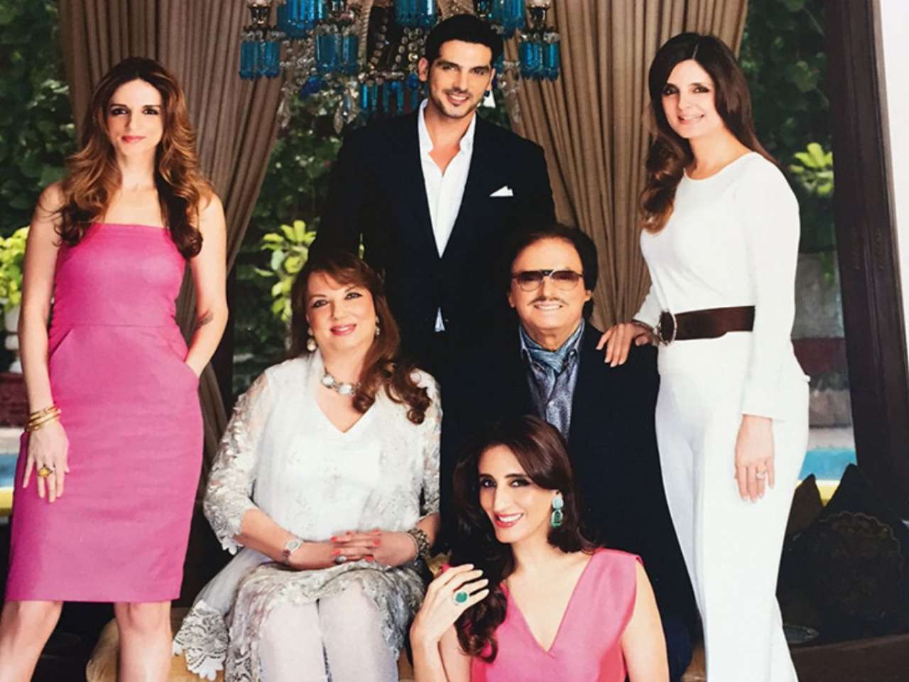 Sanjay Khan and Zarine Khan's children