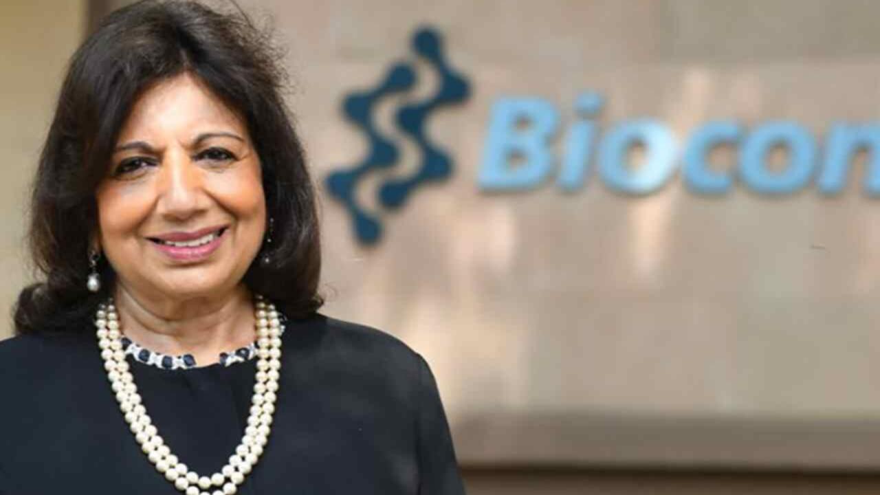  बायोकॉन की संस्थापक किरण मजूमदार-शॉ 