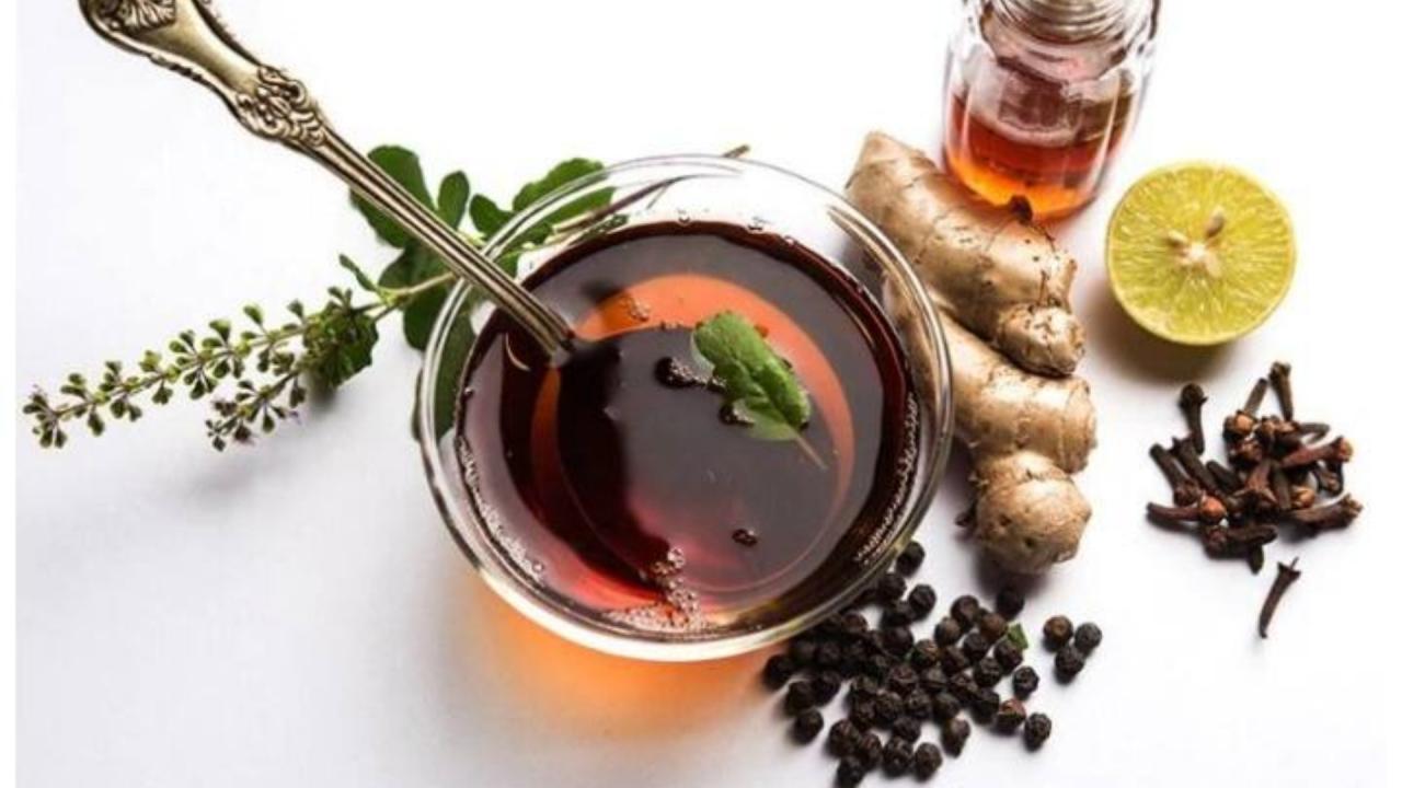 छठा दिन- हर्बल काढ़ा