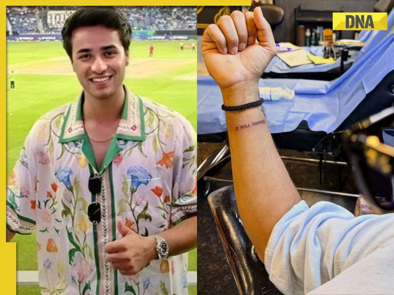 Abhishek Sharma gets motivational tattoo ahead of South Africa Series; Know meaning behind his three-word tattoo