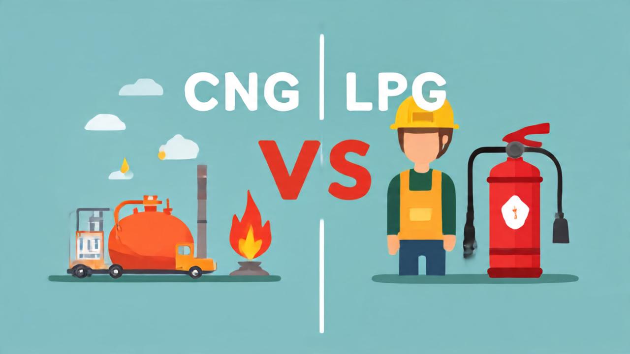 एक गैस जबकि दूसरा है तरल