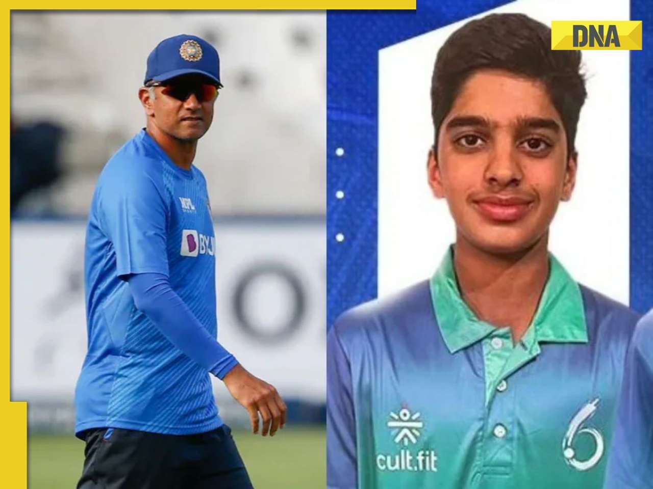 Meet Anvay Dravid, Rahul Dravid's younger son, making waves on social media after U-19 selection for Team India