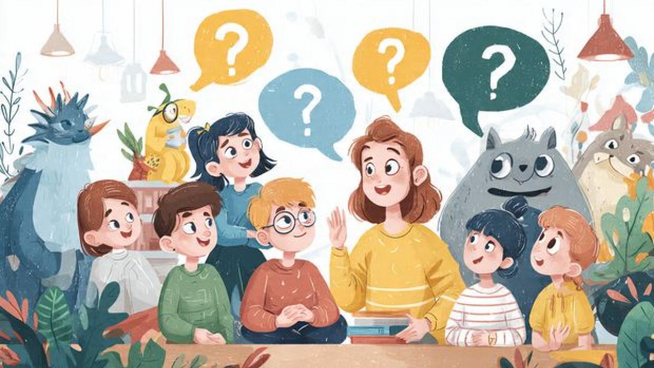  बच्चों से पूछने के लिए 10 मजेदार सवाल