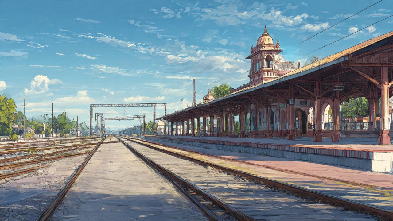  यह अनाम रेलवे स्टेशन कहां है?