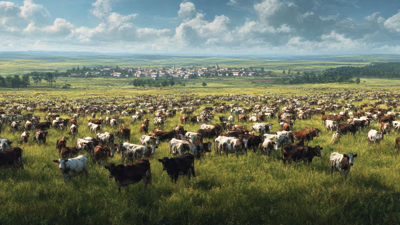 यहां हर गाय को आसानी से कर सकते हैं ट्रैक