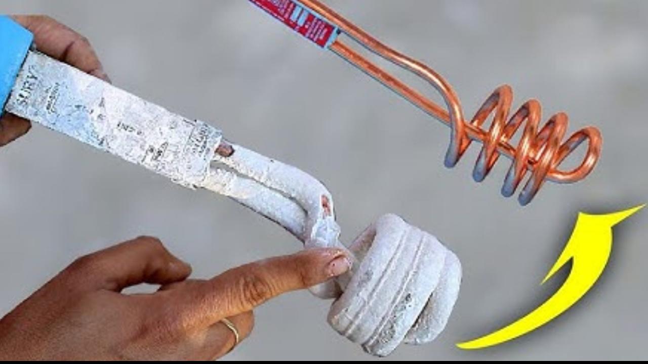 रॉड को भिगोकर रखें