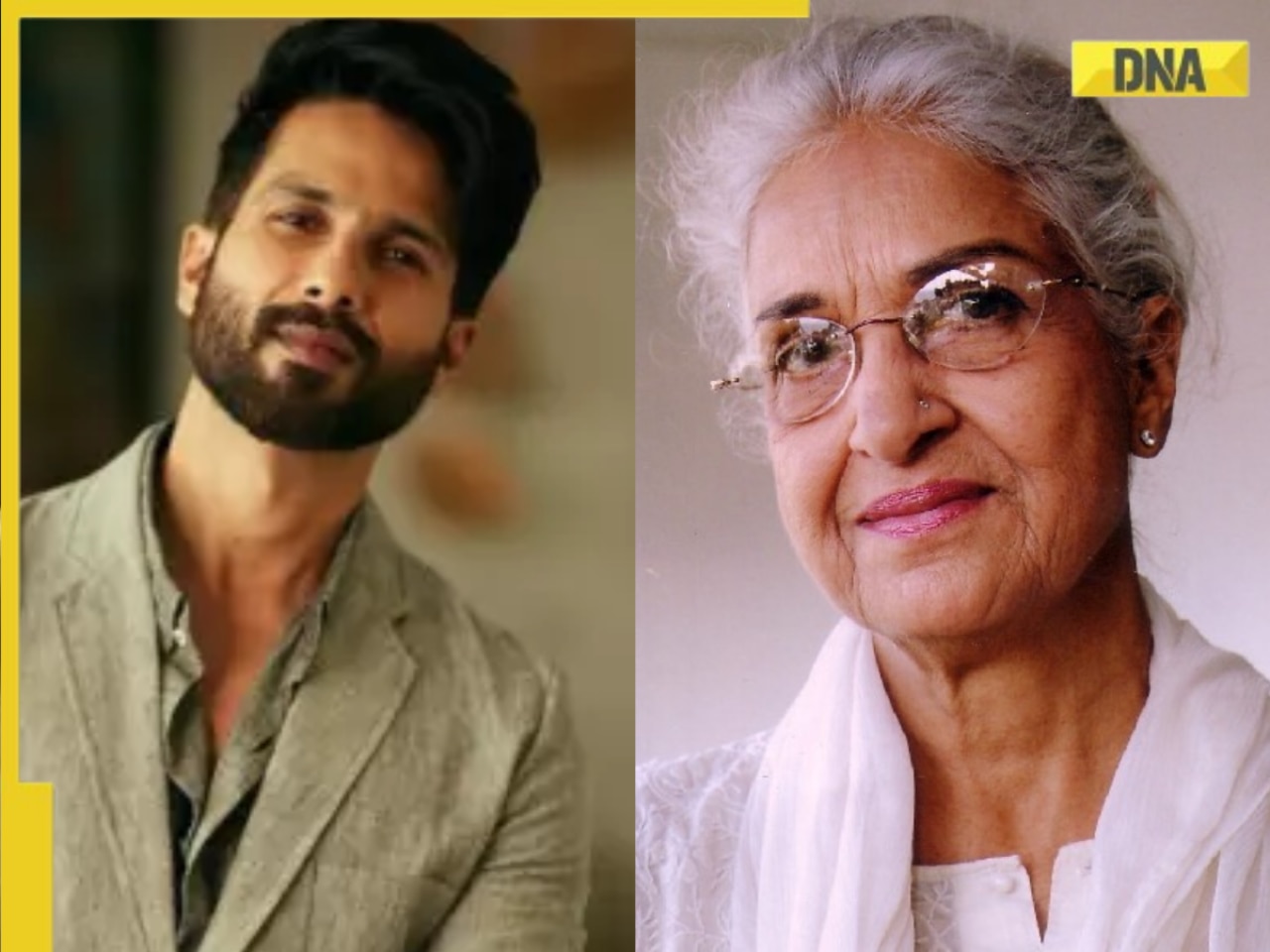 Shahid Kapoor remembers 'wonderful soul' Kamini Kaushal, Kabir Singh actor recalls his memories with on-screen dadi: 'She was so professional, warm' 