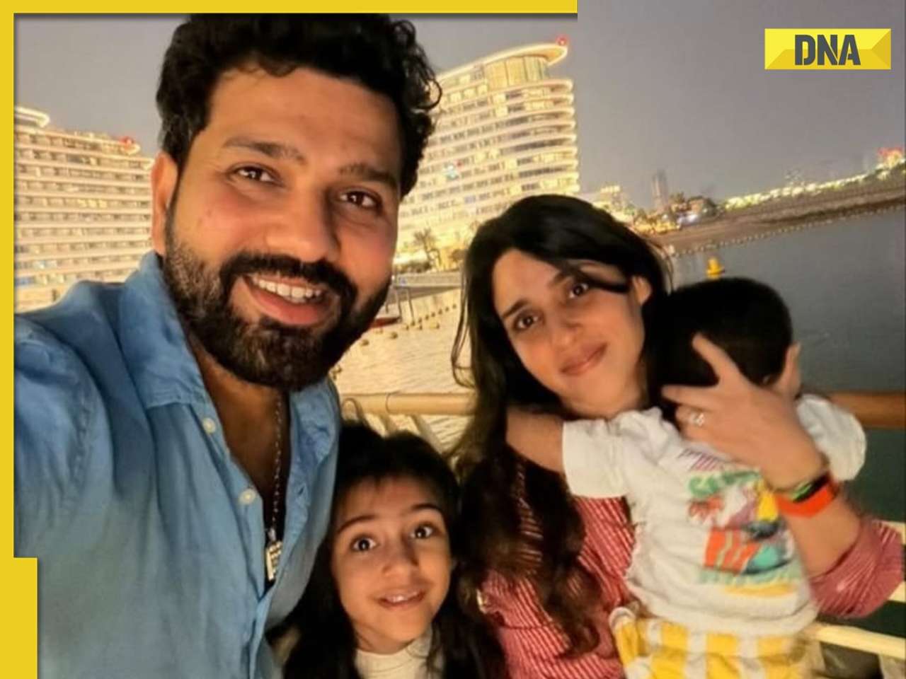 In PICS: Rohit Sharma, Ritika Sajdeh's son Ahaan turns 1, couple shares adorable pics from 1st birthday