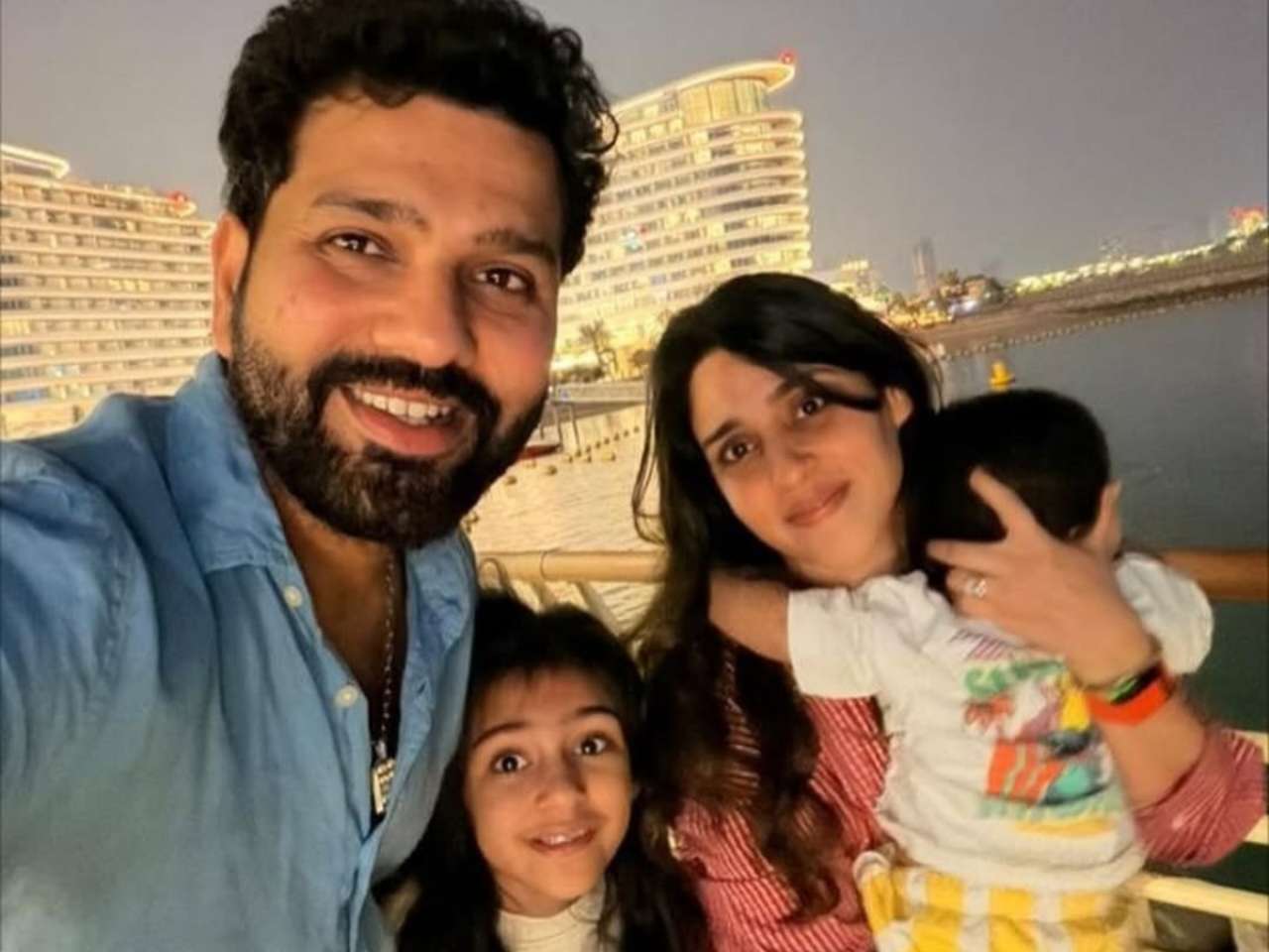 Rohit Sharma and Ritika share glimpses from Ahaan's birthday