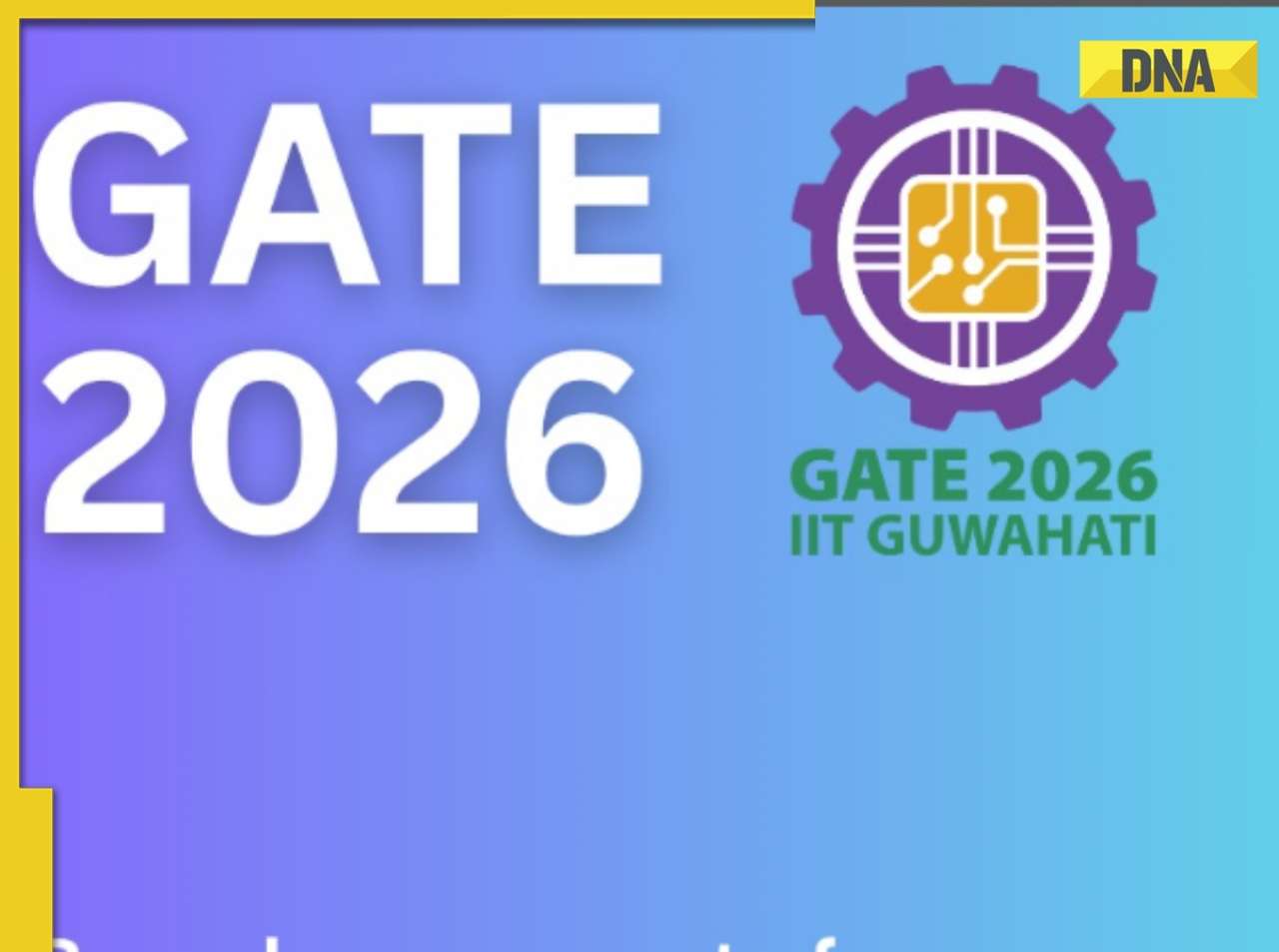 GATE 2026 big update: IIT Guwahati releases full paper-wise schedule at gate2026.iitg.ac.in; check details here