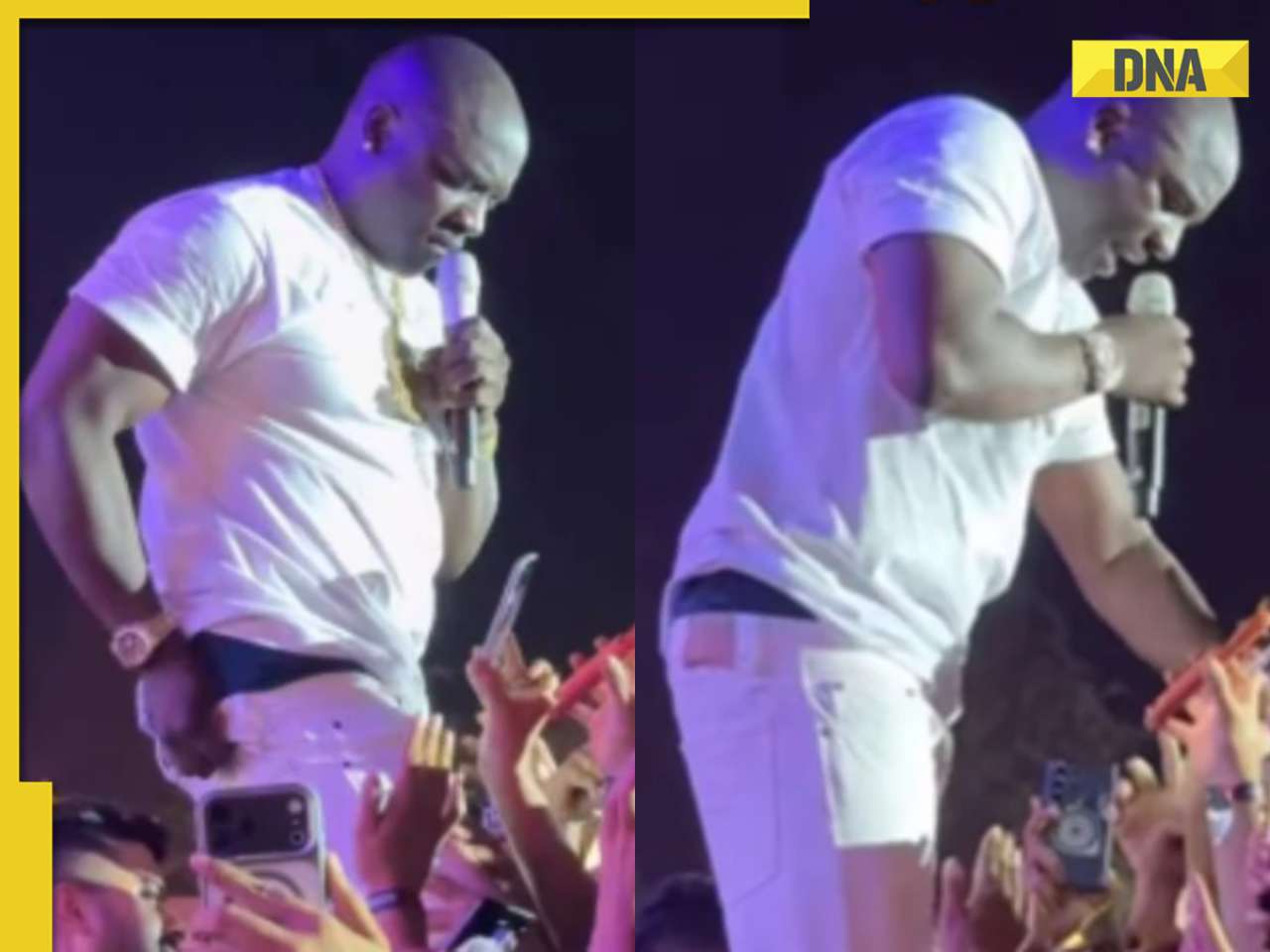 Shocking! Netizens react as fans pull down Akon's pants at his Bengaluru concert: 'Kis colour ki chaddi pehene ho'