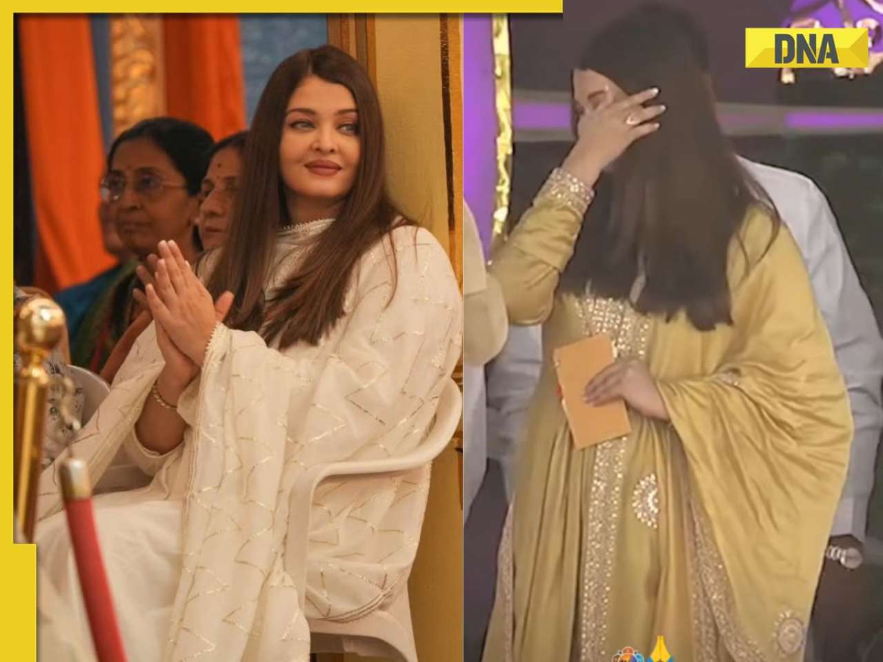 Aishwarya Rai Bachchan stuns at Sathya Sai Baba's centenary celebrations, see pics