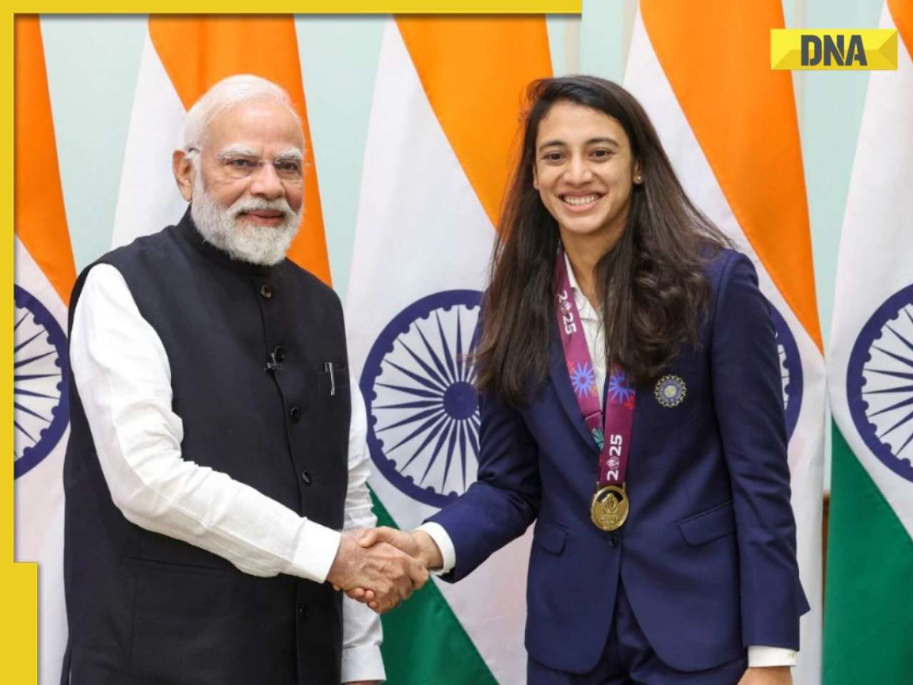 PM Modi congratulates Smriti Mandhana and Palash Muchhal on their engagement; wedding on THIS date