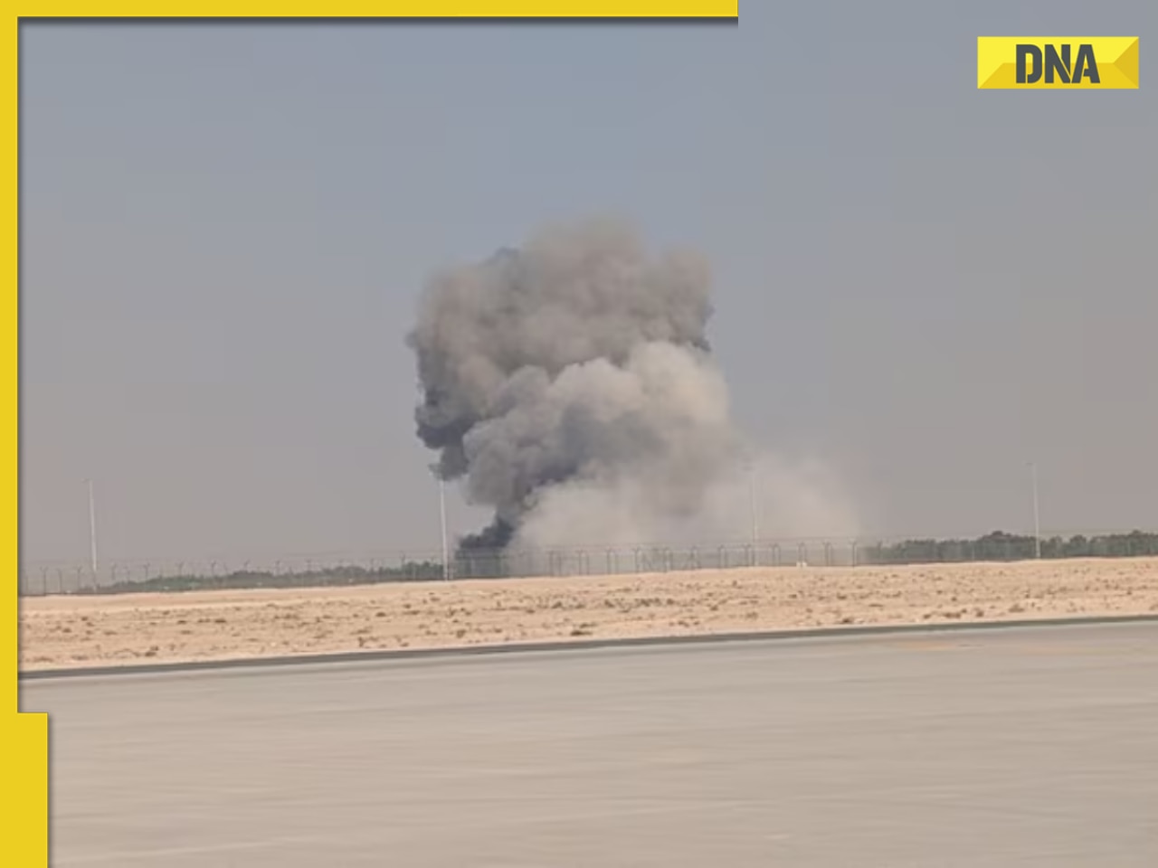 Indian Air Force&#x27;s Tejas figher jet crashes at Dubai Air Show, pilot dies