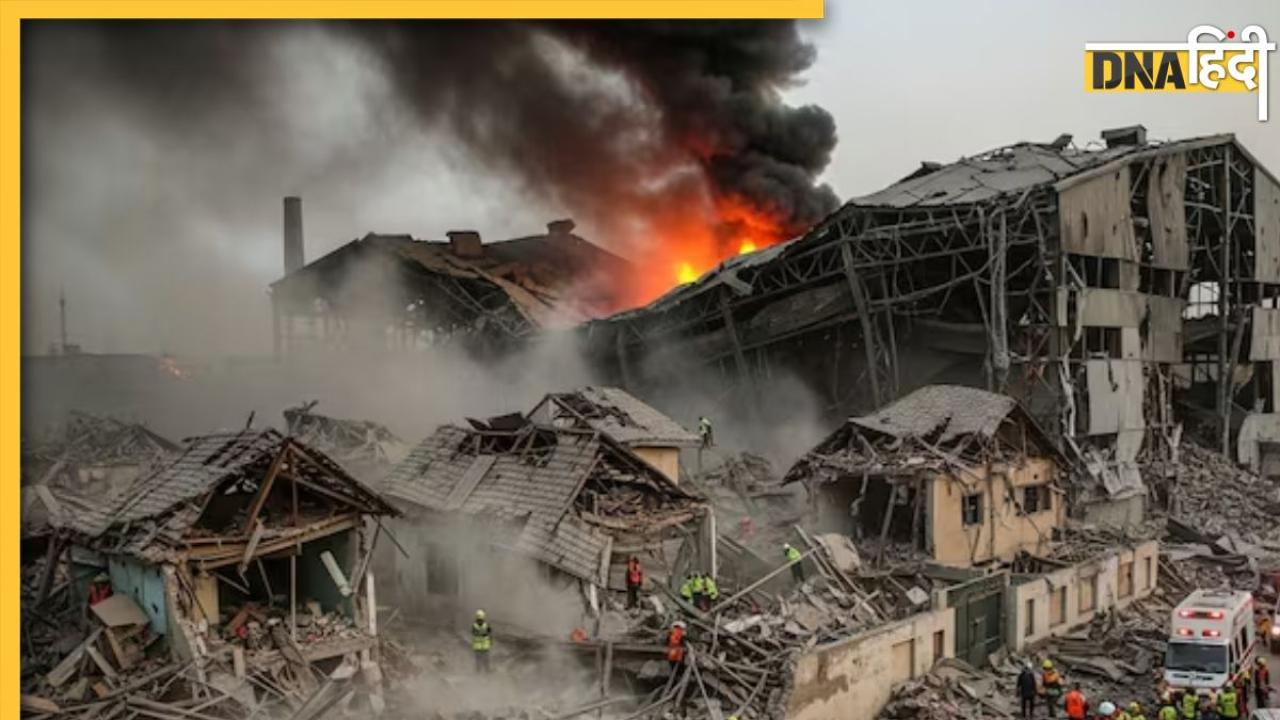 पाकिस्तान की ग्लू बनाने वाली फैक्ट्री में बड़ा धमाका, 15 लोगों की मौत, भरभराकर गई पूरी इमारत